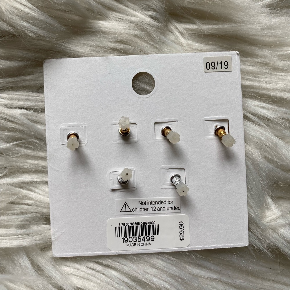 Express huggie hoops earring set - Picture 3 of 4